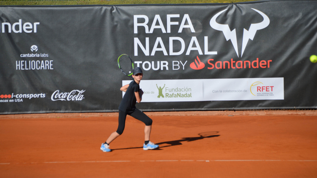 Imagen del primero torneo del Rafa Nadal Tour by Santander